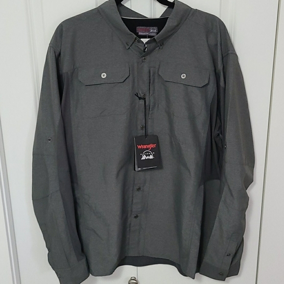 New! Wicking Button Down Shirt - Picture 11 of 11